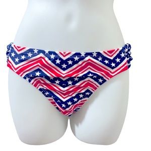 Catalina Swim Red, White, Blue Bikini SML Bottom